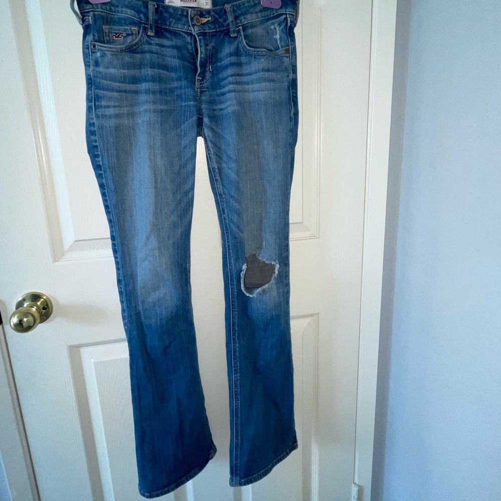Hollister low rise bootcut jeans